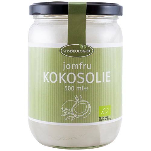 - Veganskkokosolie Koldpresset Jomfru Spis økologisk