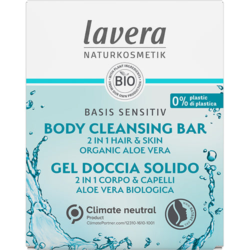 - Vegansklavera Body Cleansing Bar 2in1 Basis Sensitiv