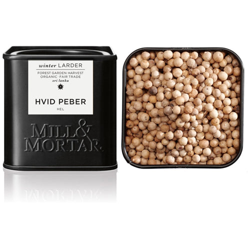 - Veganskmill Mortar Hvid Peber Hel økologisk