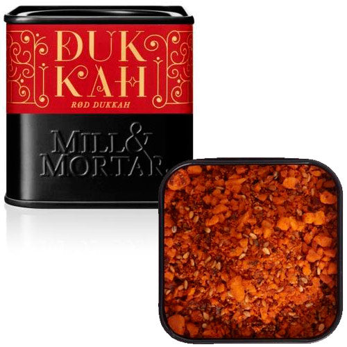 - Veganskmill Mortar Rød Dukkah Mandler
