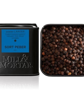 - Veganskmill   Mortar Sort Peber Hel  økologisk