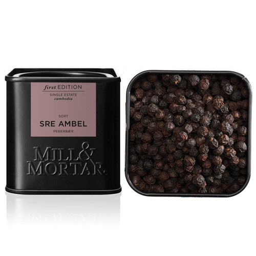 - Veganskmill Mortar Sort Peber Sre Ambel