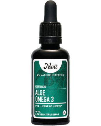 - Vegansknani Alge Omega   Dråber Med Citrussmag