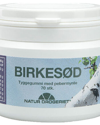 - Vegansknatur-drogeriet Tyggegummi Birkesød Med Pebermynte 70 Stk