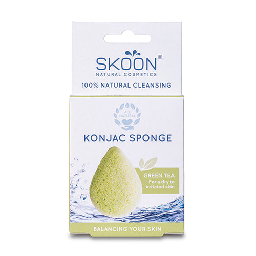 - Veganskskoon Konjak Svamp Green Tea