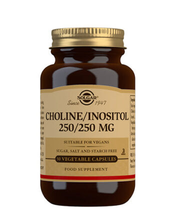 - Vegansksolgar Choline Inositol 250 250 Mg