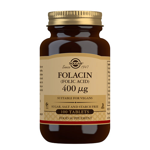 - Vegansksolgar Folsyre 400 Mcg