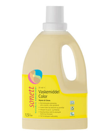 - Vegansksonett Vaskemiddel Color Mynte