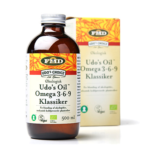 - Veganskudoâ Choice Udo 39 Choice Oil økologisk