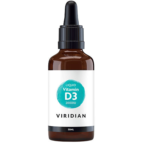 - Veganskviridian Nutrition D3 Vitamin Flydende