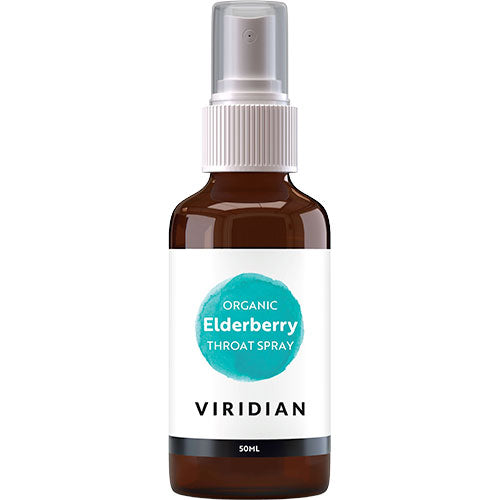 - Veganskviridian Nutrition Elderberry Throat Spray  Halsspray   økologisk