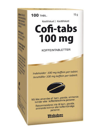 - Veganskvitabalans Cofi-tabs