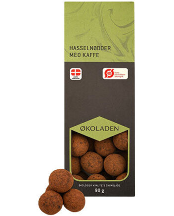 økoladen Hasselnødder    Kaffe  økologisk
