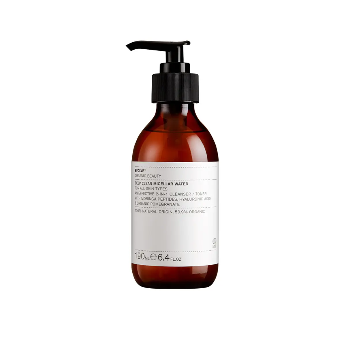 Evolve Deep Clean Micellar Water 190 Ml
