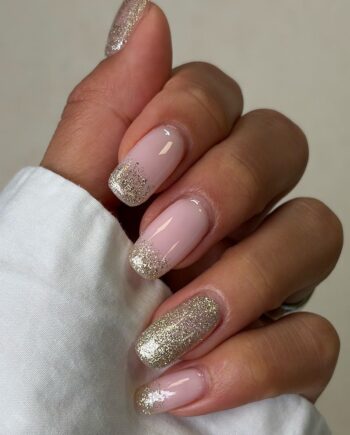 Glitter Ombre Look