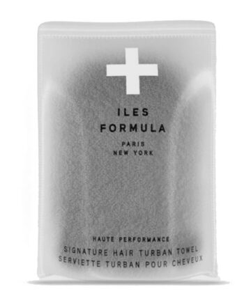 Iles Formula Hair Towel Grå