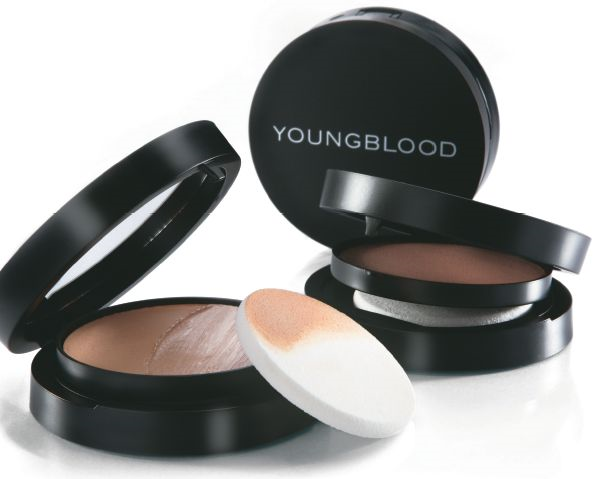 Youngblood Refillable Compact Cream Powder Foundation Rose Beige
