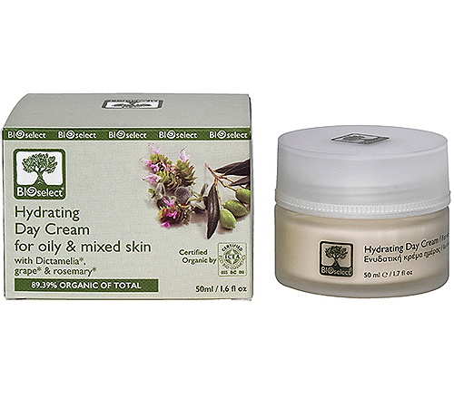 Bioselect Dagcreme Til Olieret Og Kombineret Hud  Bull  50ml