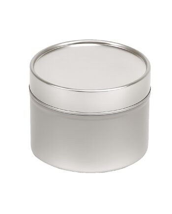 100 Ml  Blikdåse Med Sænkning   Låget