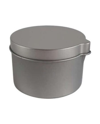 100 Ml  Bøtte   Blik Med Hældetud Og Låg