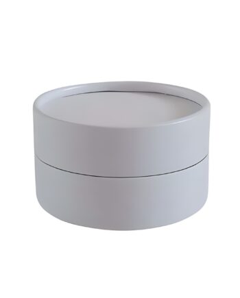 100 Ml  Hvid Bøtte   Pap