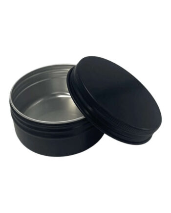 100 Ml  Sort Aluminium Bøtte