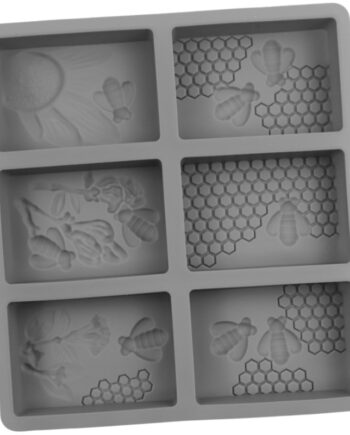 Sæbeform Rektangel Med Bi Motiver