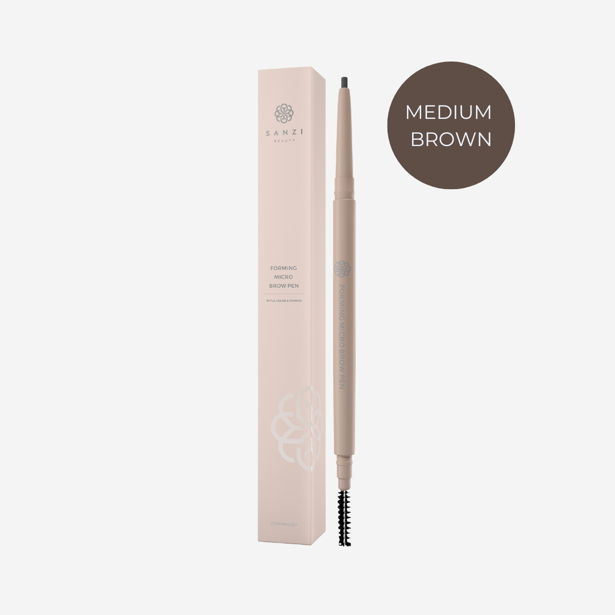 Sanzi Beauty Forming Micro Brow Pen Medium Brown 006