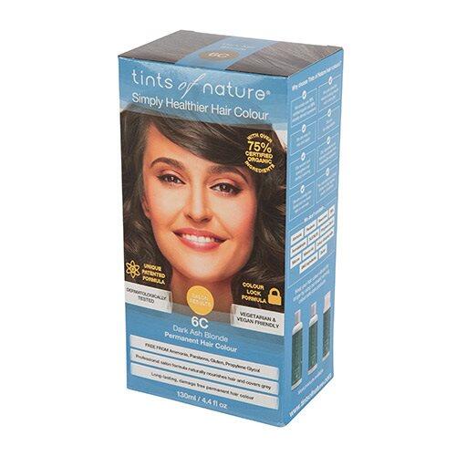 Tints Of Nature Hårfarve 6c Dark Ash Blonde 130ml