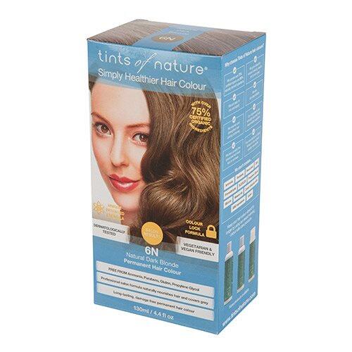 Tints Of Nature Hårfarve 6n Dark Blonde 130ml
