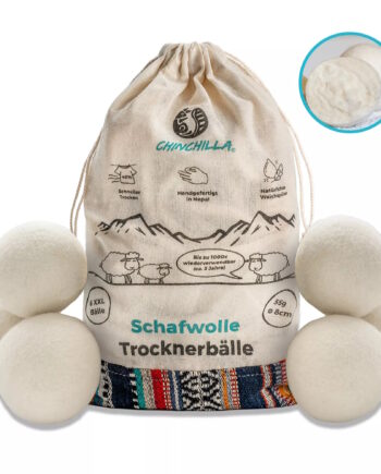 Tørrekugler   100  Fåreuld   Stk