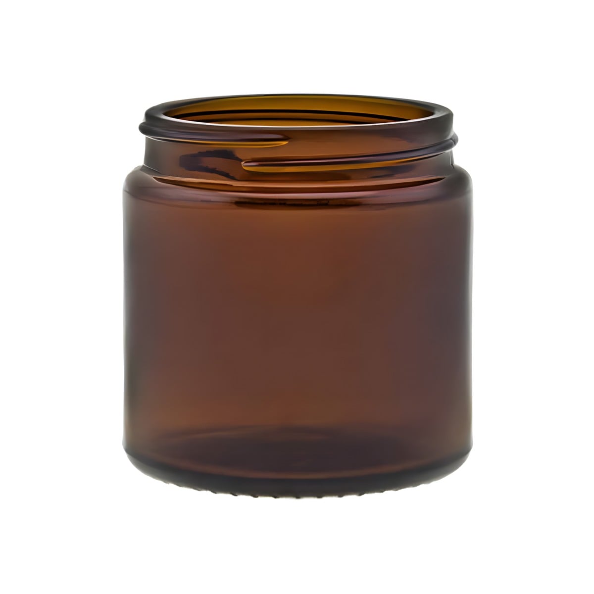 120 Ml  Brun Glasbøtte Uden Låg Sv58 R3