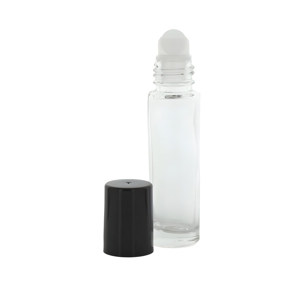 10 Ml  Klar Glasflaske Med Rullehoved