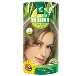Hennaplus   Hårfarve Medium Blond Long Lasting Colour  40 Ml