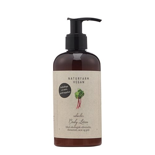 Naturfarm Vegan Body Lotion Rabarber 250 Ml