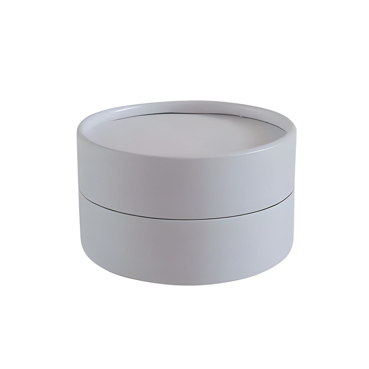 100 Ml  Hvid Bøtte   Pap