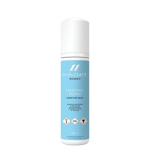 Shavesafe Shaving Foam Sensitive Skin Woman 200 Ml