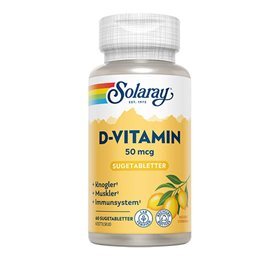 Solaray -vitamin 50 Mcg Sugetablet 60 Kap
