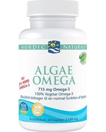 Algae Omega   Nordic Naturals 60 Kapsler