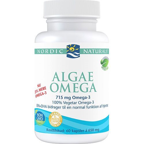Algae Omega Nordic Naturals 60 Kapsler