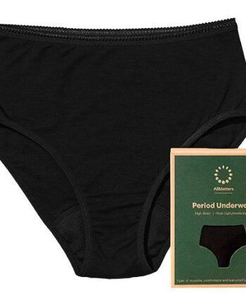 Allmatters High Waist Underwear Light Moderate     1pk