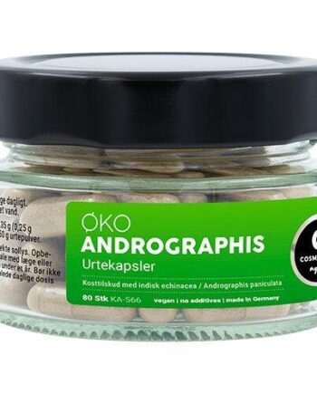 Andrographis økologisk 80 Kapsler