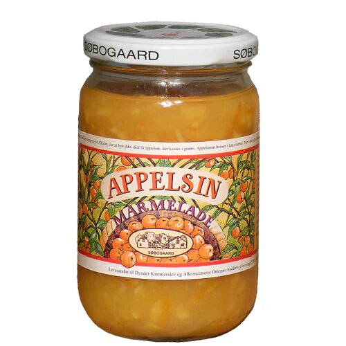 Appelsinmarmelade øko  400 Gram