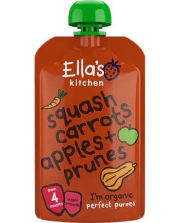 Babymos   Butternut  Gulerod  120 Gram