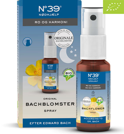 Bachflower No 39 Sov Godt økologisk Spray Bull 20g
