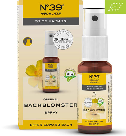Bachflower No 39 økologisk Spray Bull 20ml