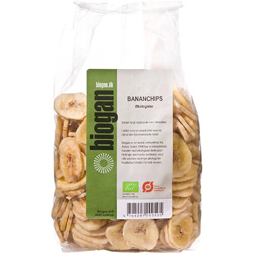 Bananchips øko  400 Gram