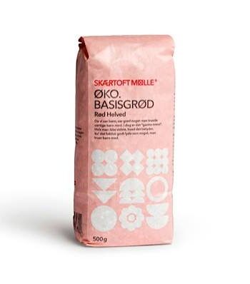 Basisgrød Rød Helved økologisk 500 Gram