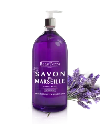Beau Terra Marseille Liquid Soap Lavender  300ml