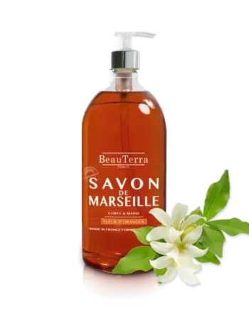 Beau Terra Marseille Liquid Soap Orange Blossom  1000ml